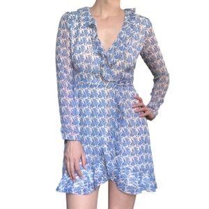 Aritzia Wilfred Louise Wrap Dress